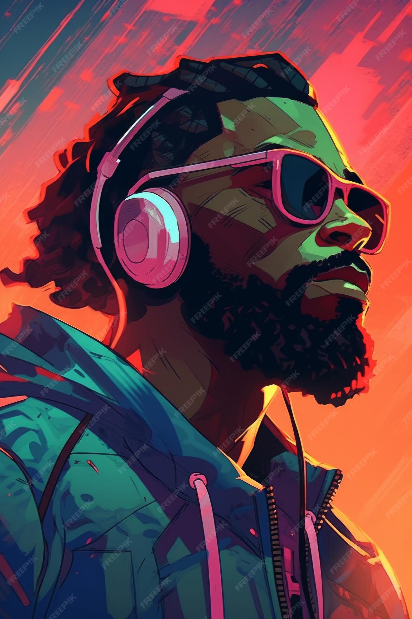 Premium AI Image | Cyberpunk man wallpaper