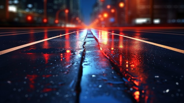 cyberpunk road background