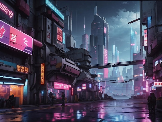 cyberpunk-stad