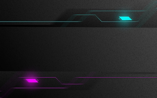 サイバーパンク・テクノロジーゲーム 抽象的な背景 ポディウム スタンド プロダクトショーケース フューチャリスティック・ルーム SF 背景 3D イラスト レンダリング