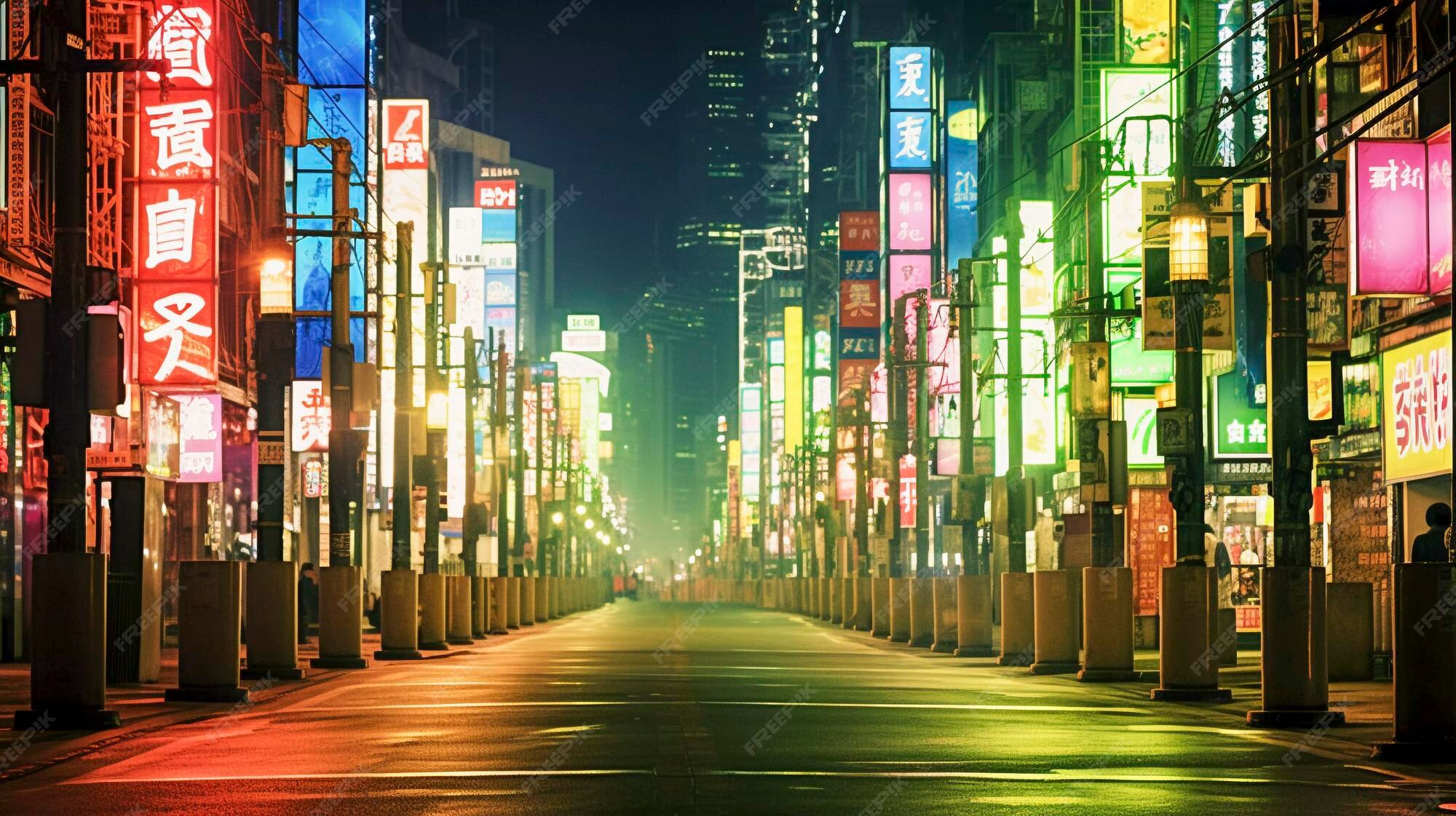Premium AI Image | Cyberpunk Tokyo Glimpse into the Future of City 
