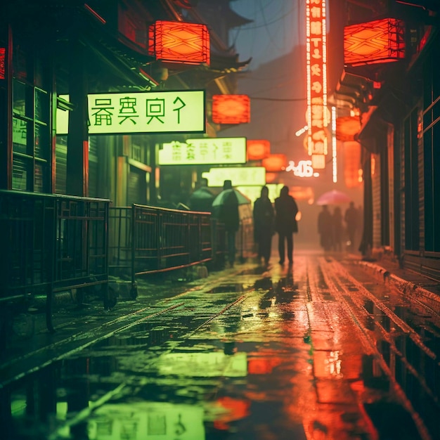도시 거리 생성 AI의 미래를 엿보는 사이버펑크 도쿄