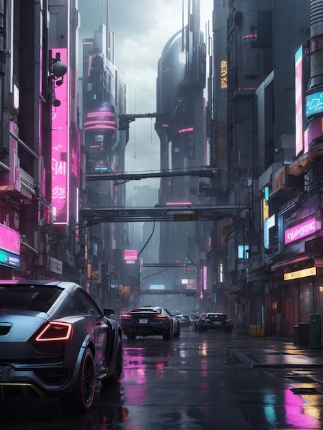 Photo cyberpunk universe