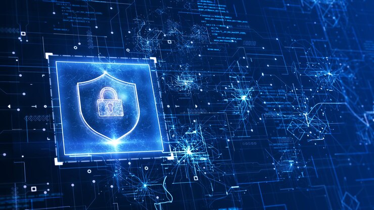 Photo デジタル技術におけるデータ保護のサイバーセキュリティの概念