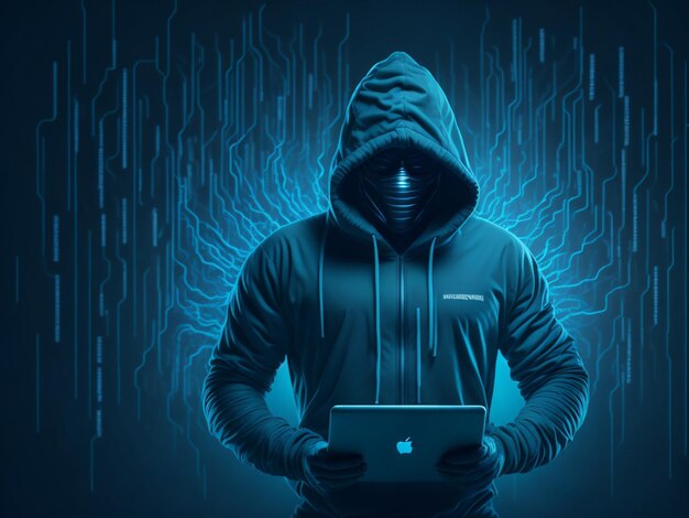 写真 サイバーセキュリティの概念 個人情報の盗難 データベース ハッキング インターネット サイバー犯罪 ハッカー攻撃