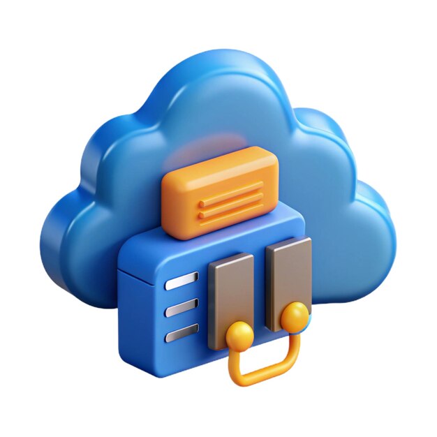 cyberspace cloud computing data storage document folder multimedia content 3d icon realistic vector illustration internet backup service social networking server virtual database digital technology