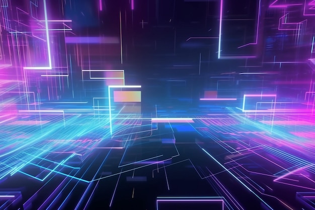 cybersport abstract background scene for advertising technology showcase banner game sport cosmetic business metaverse scifi generative ai