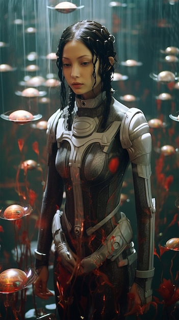 A Cyborg Female