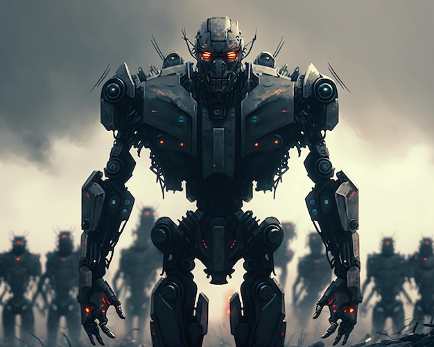 The cyborg robotic army of the future generative Artificial Intelligence