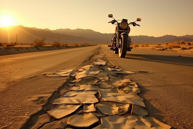 Cycle of Serenity Dirt Road bike photo