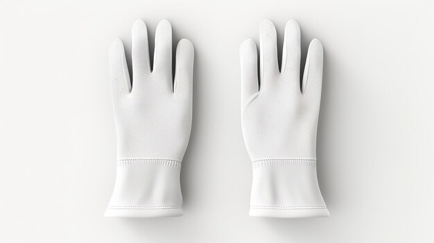 Photo cycling gloves mockup