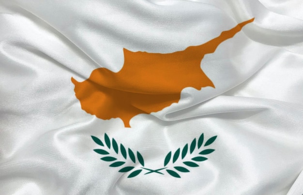 Cyprus 3d background flag