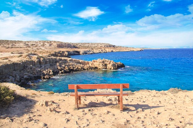 Cyprus coastline on a sunny day