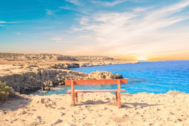 Cyprus coastline on a sunny day