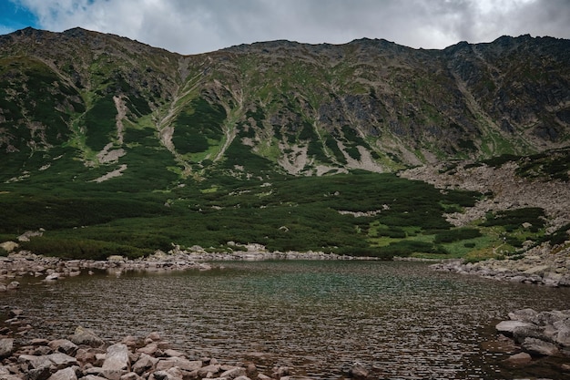 Czarny Staw Gasienicowy in het Tatra-gebergte, Polen