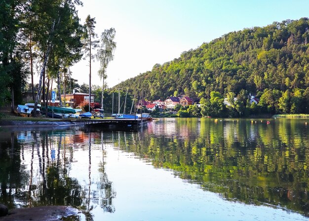 Foto natura ceca lago mcha