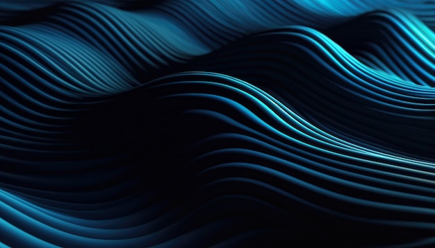 Фото d абстрактный фон в форме волны