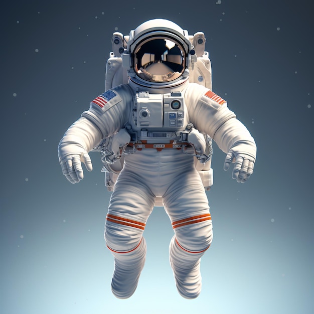 D Astronaut-personagecollectie