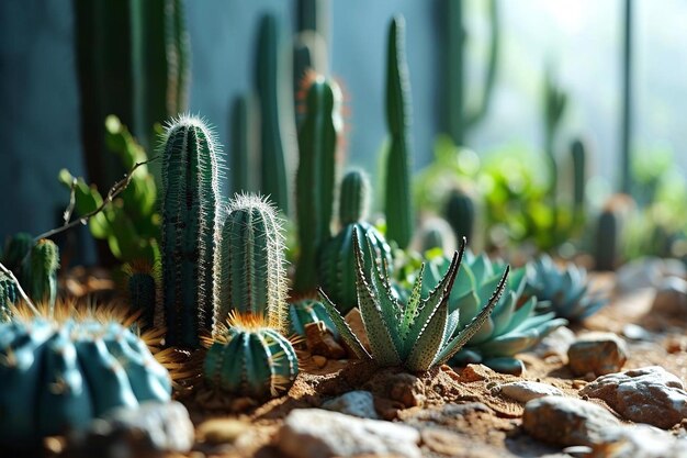D Dream Realistic Render of Isolated Cactus
