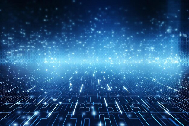 d render of a modern technology background with a plexus design
