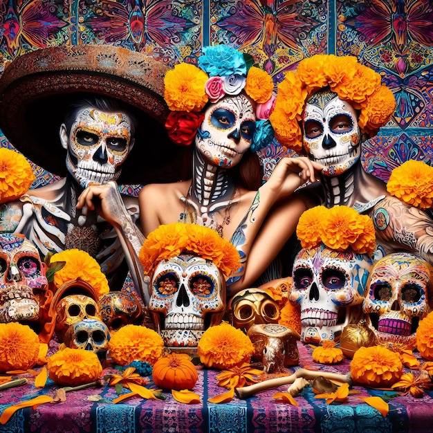 Photo da de los muertos