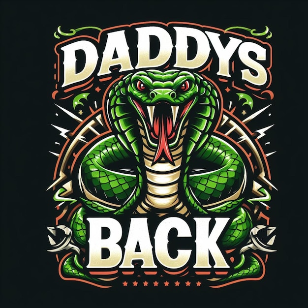 Foto daddy back randy orton t-shirt ontwerp