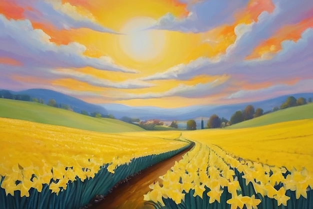 Daffodil Dreamscape