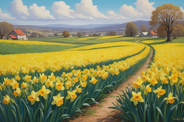 Daffodil Fields Forever