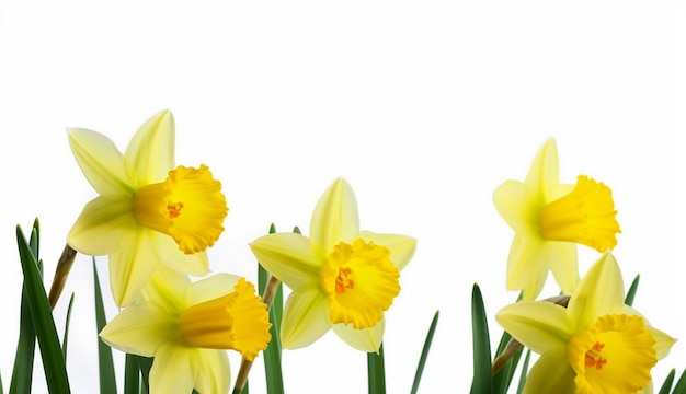 Daffodils are the most popular flowers in the world.