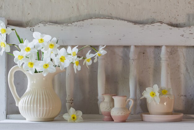 Daffodils in jug