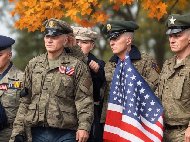 Foto dag van de veteranen