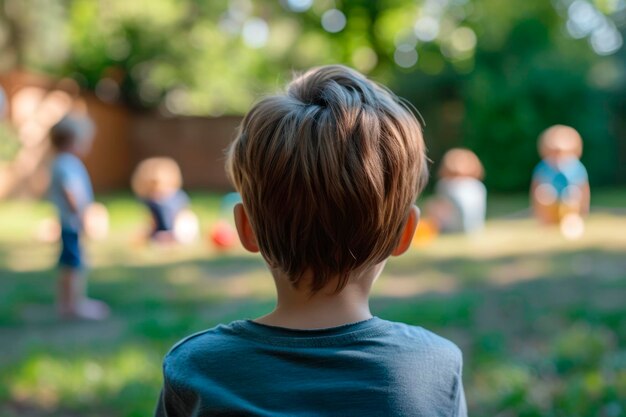 Foto dag van het autisme