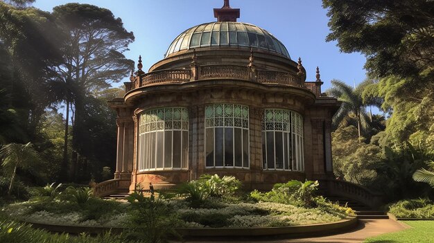 Daglicht in de Botanische Tuin van Curitiba