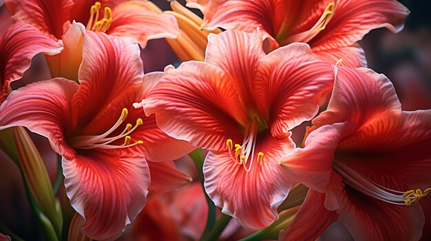 Daglily Bloemen Hemerocallis Aardbeien Swirl