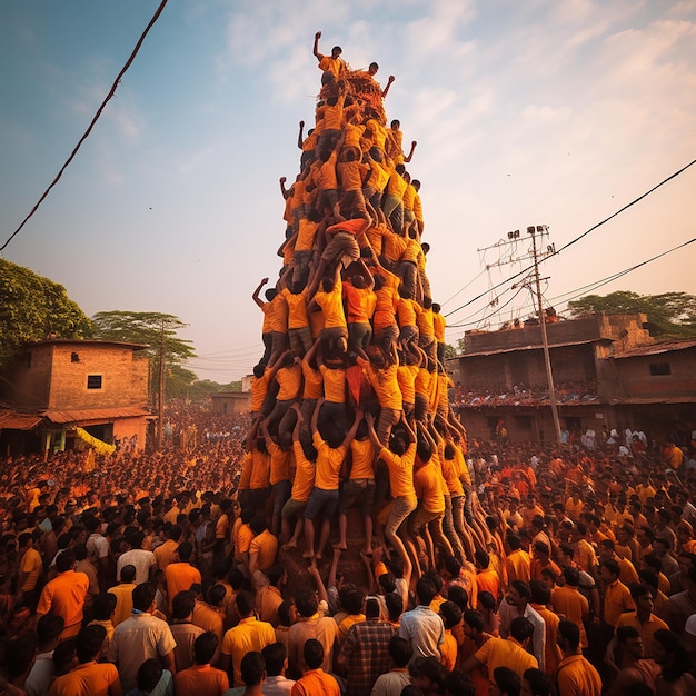 Dahi handi event