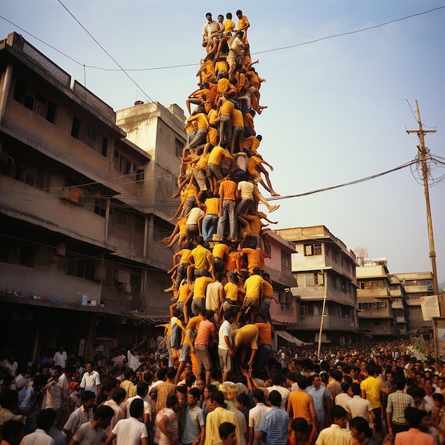 Dahi handi event