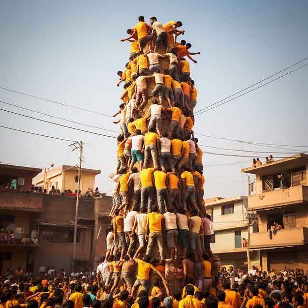 Dahi handi event