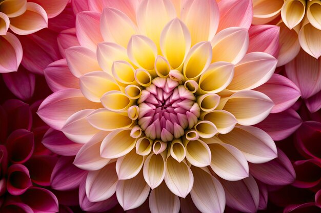 Dahlia bloem achtergrond