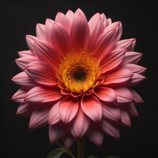 Photo dahlia flower