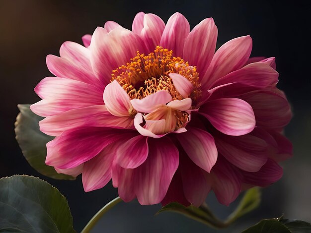 Photo a dahlia ladybug closeup flower