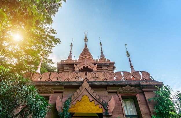 Foto dai architectuur in xishuangbanna