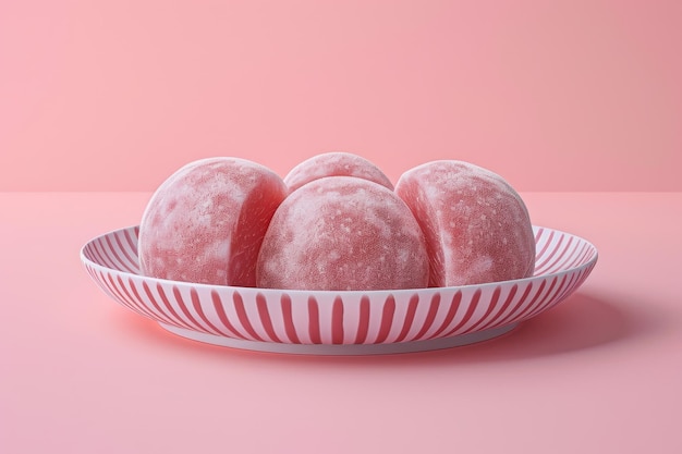 daifuku mochi on background