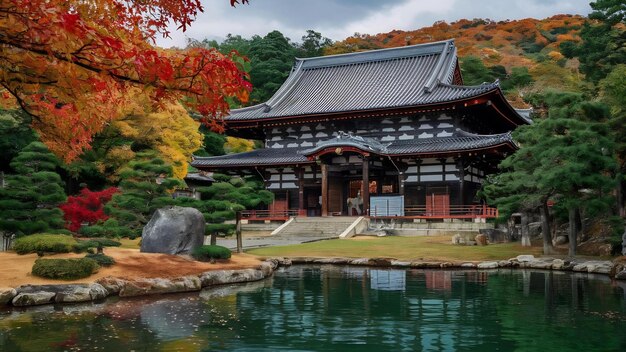 Photo daigoji temple in autumn kyoto japan autumn seasons