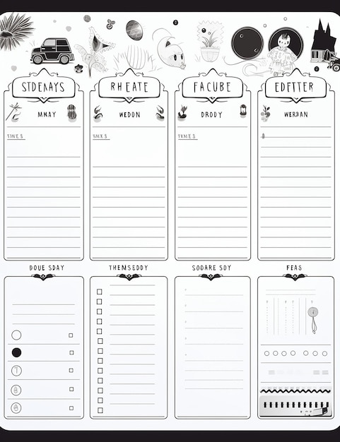 Photo daily planner free