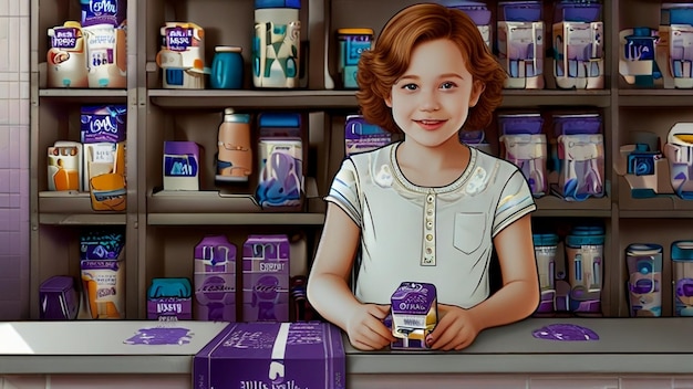 Реклама молочных продуктов