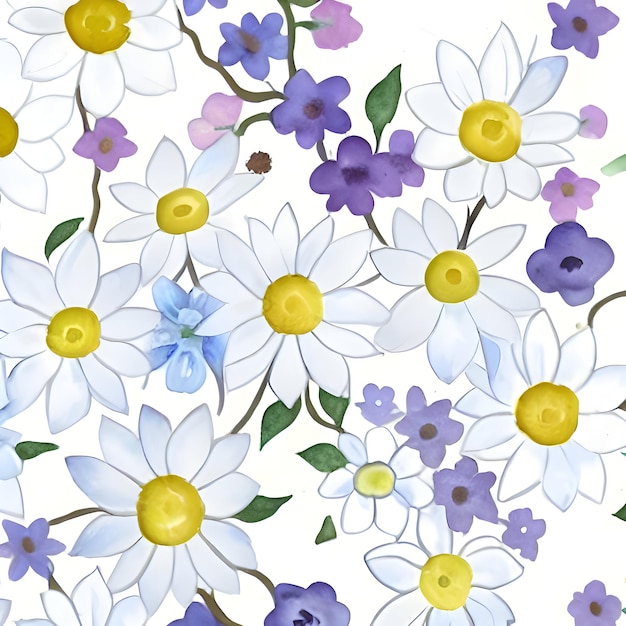 Daisies background