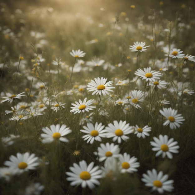 daisies field