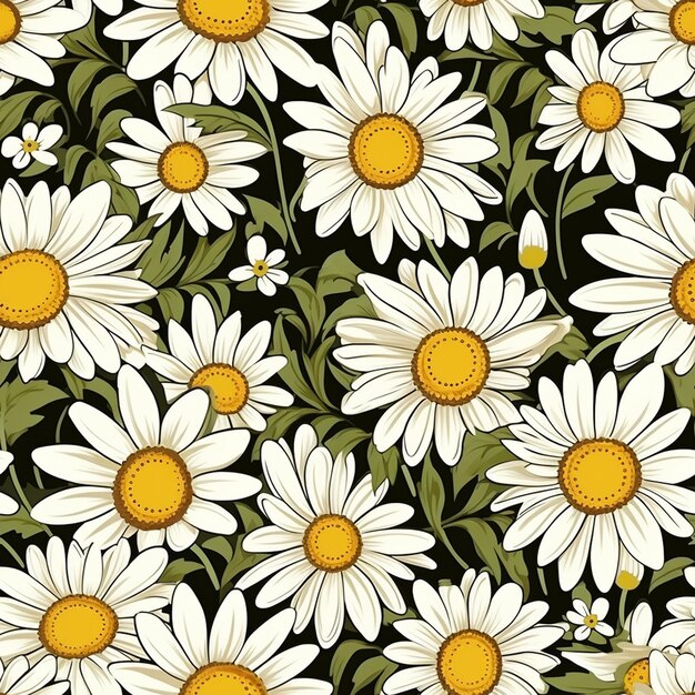 Daisy Bouquet Bliss naadloze charme