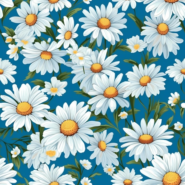 Daisy dreamscape seamless charm