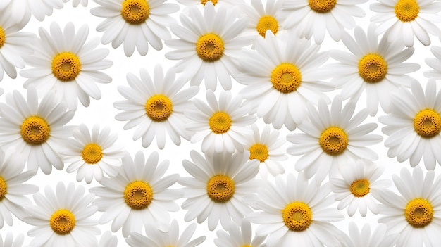 Daisy flower pattern background Flower background texture